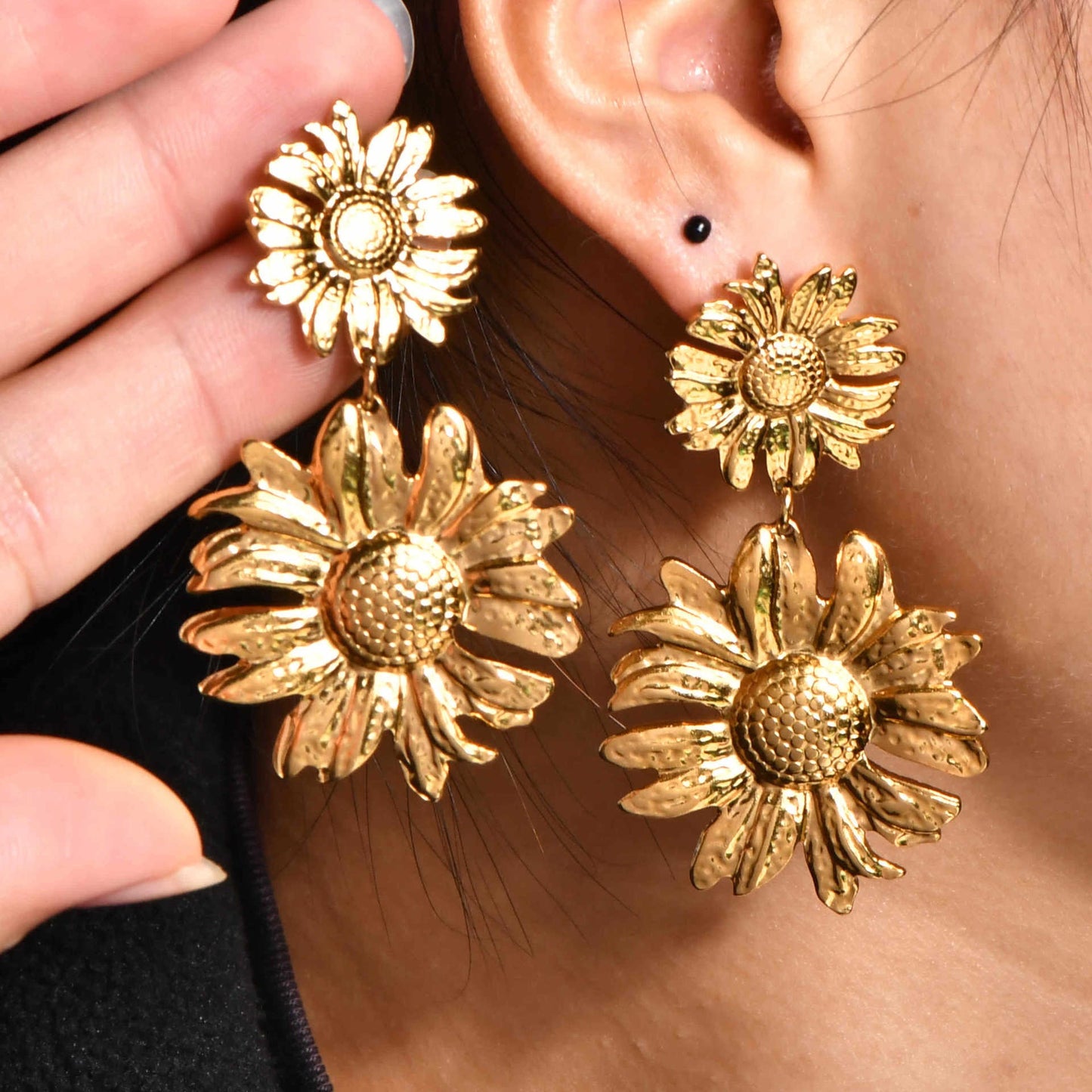 Flowers earrings