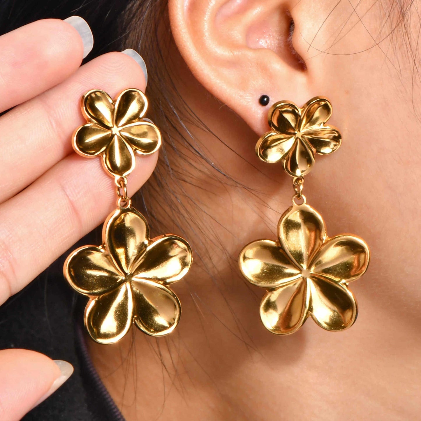 Flowers earrings