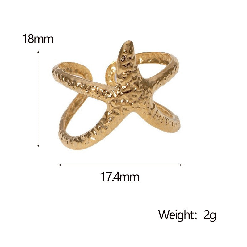 Barry Melting starfish rings