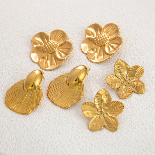 Summer flowers earrings