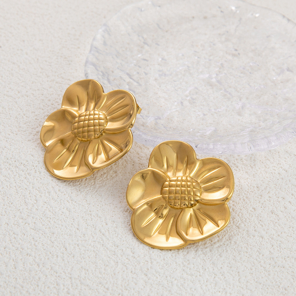 Summer flowers earrings