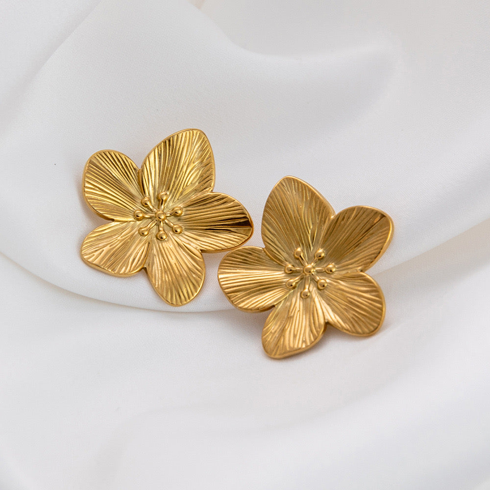 Summer flowers earrings