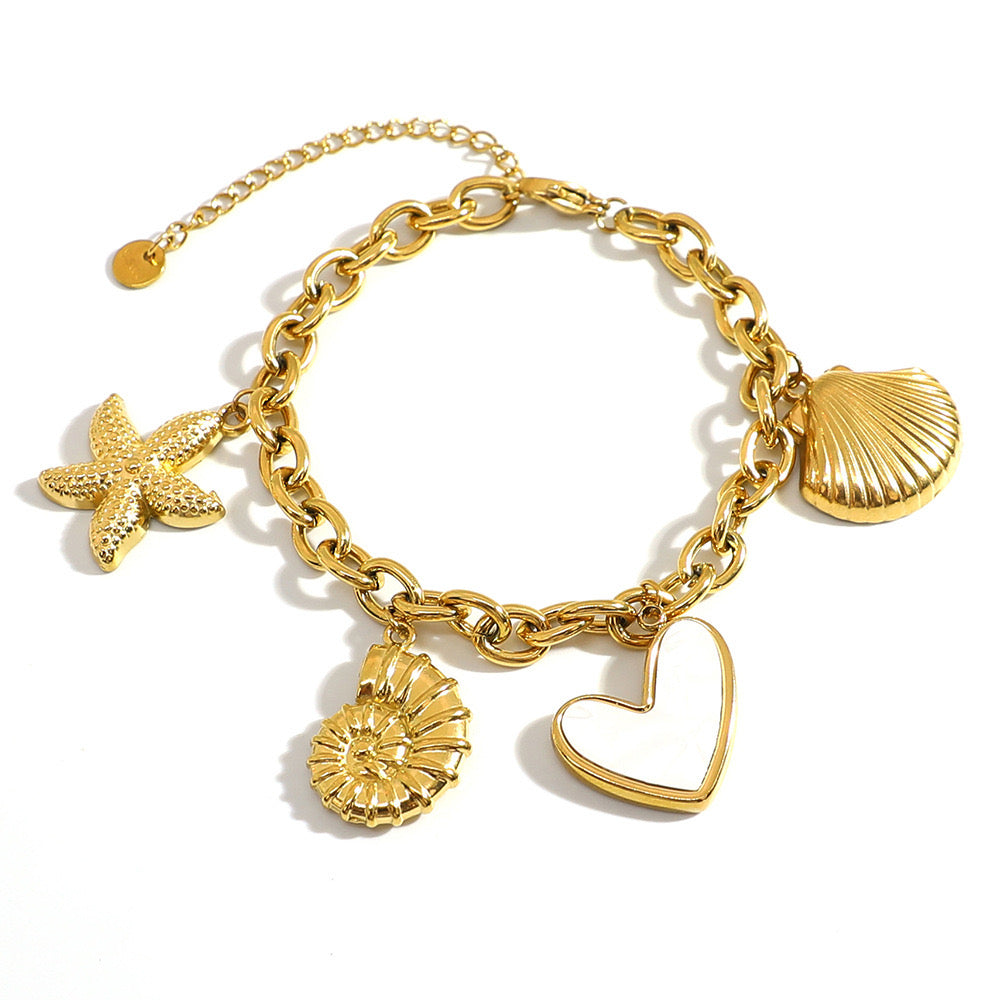 Seashell bracelet