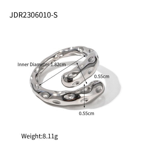 Autumn Stainless steel rings