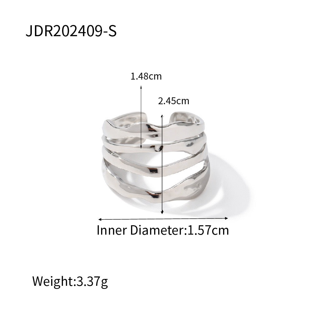 Autumn Stainless steel rings