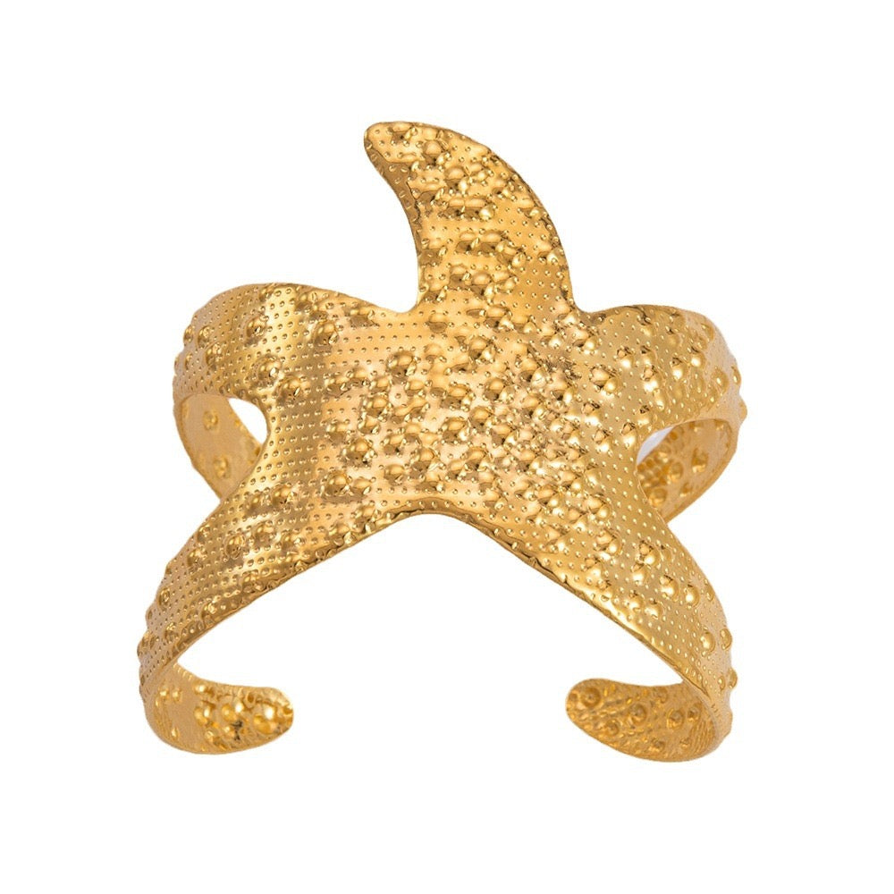 Big starfish bangle