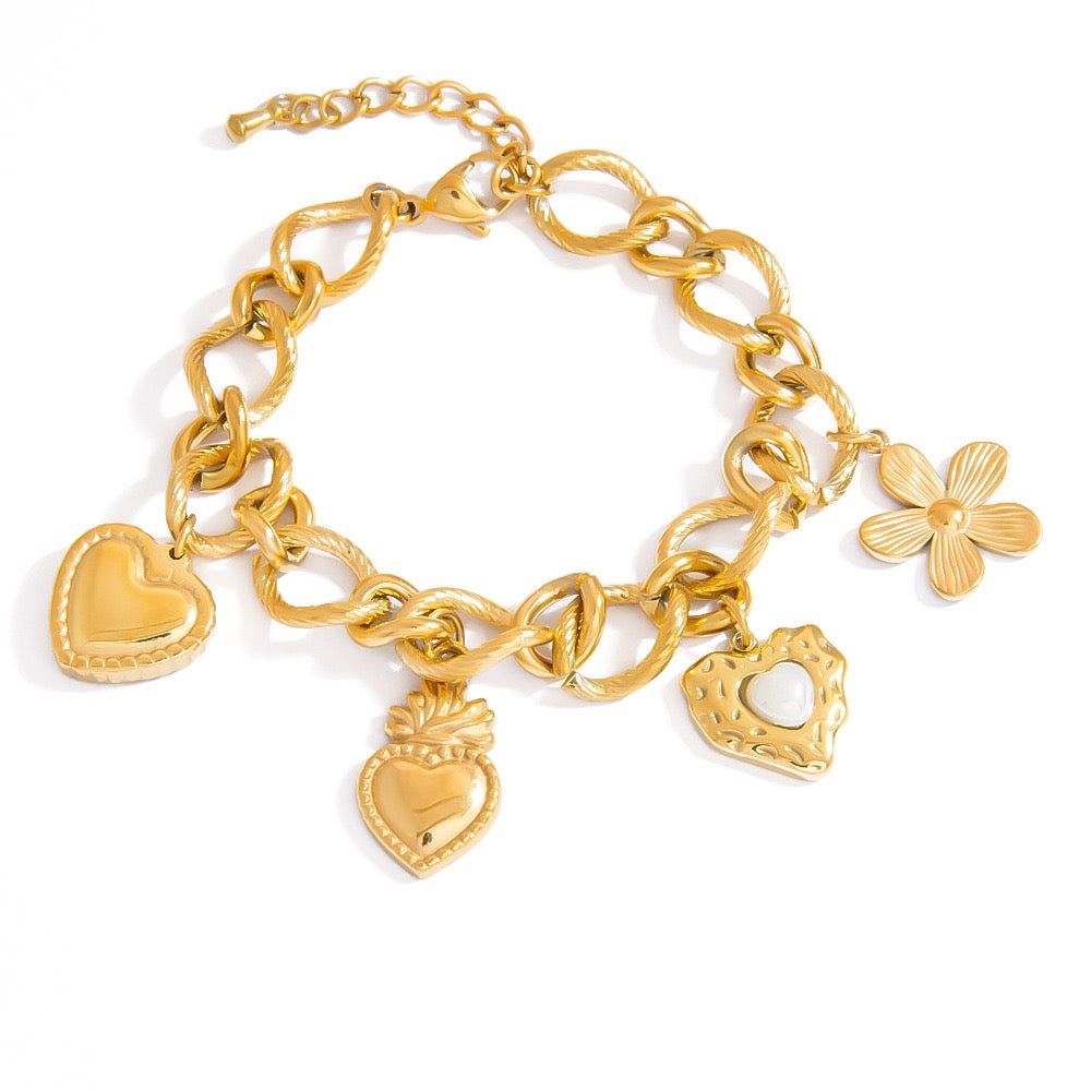 Big charm bracelets