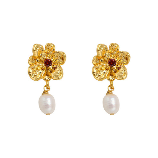 Julianna Rose freshwater pearls earrings