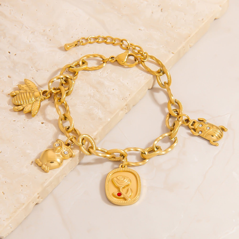 Big charm bracelets