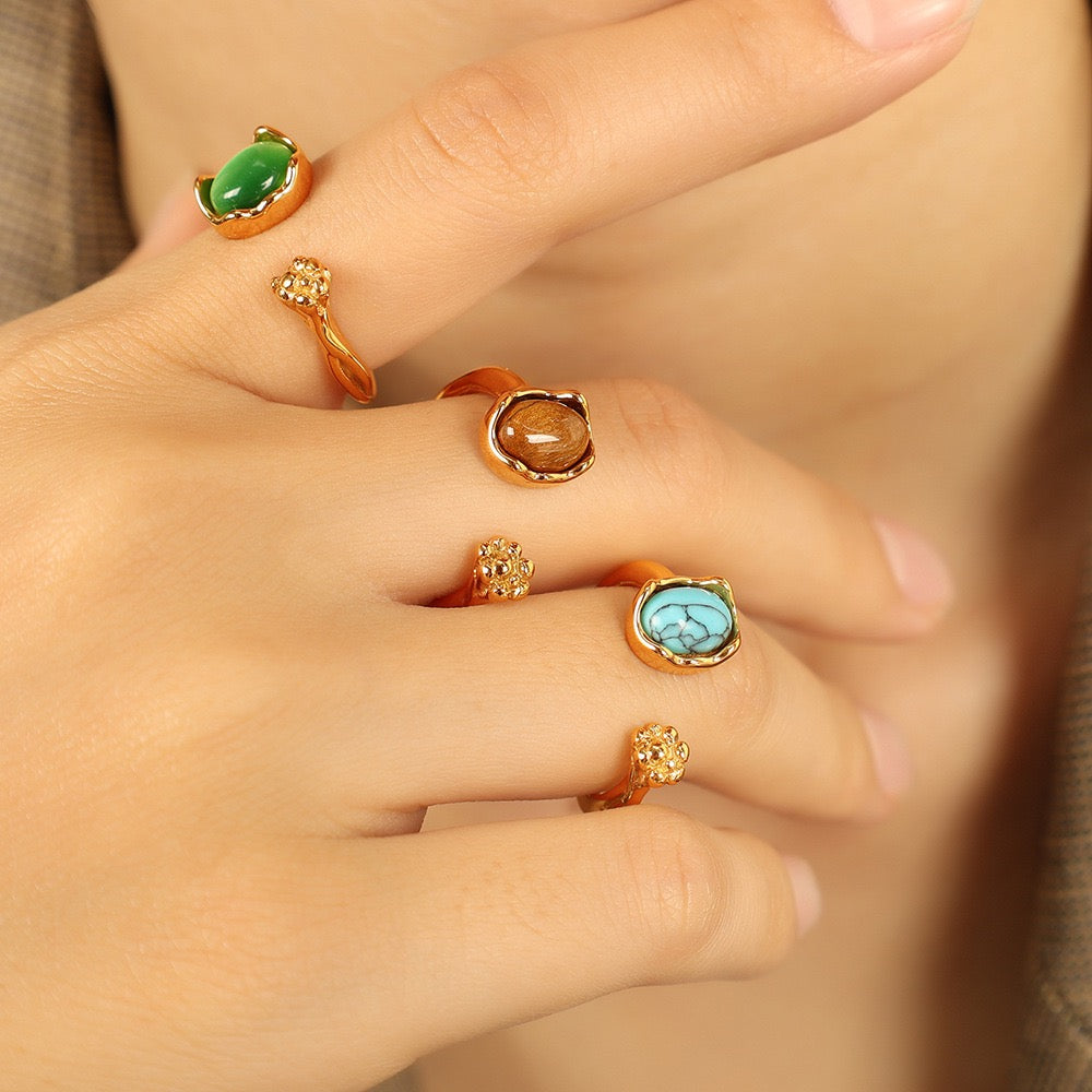 Dennis stone rings