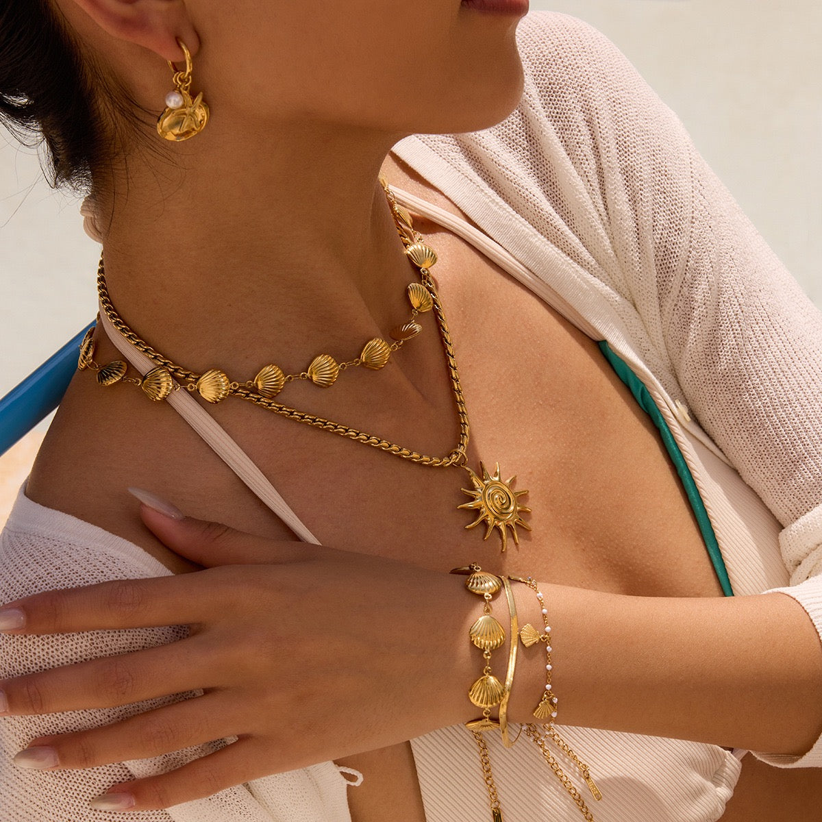 Shell earrings