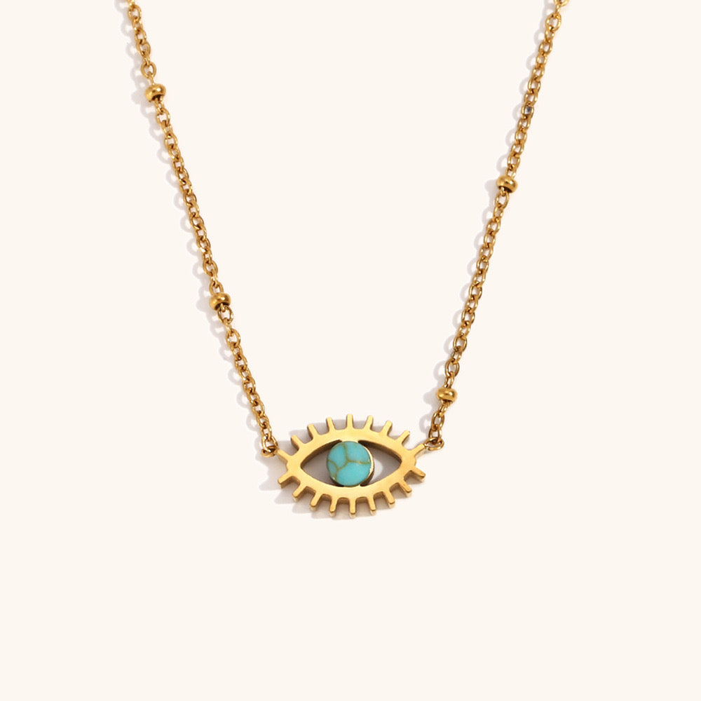 Evil eye necklace