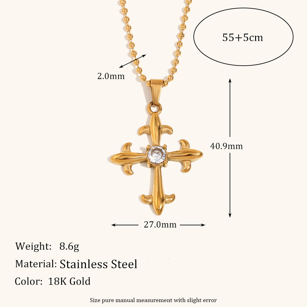 Cross necklace