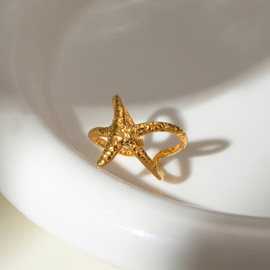 Melting starfish rings