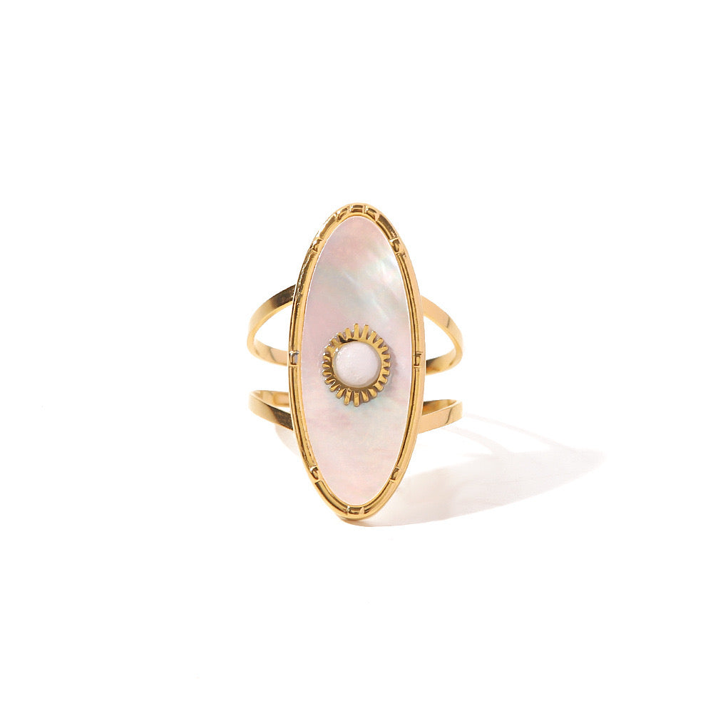 Mother of Pearl rings