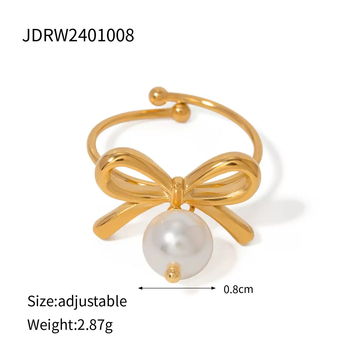Bloom Bow rings