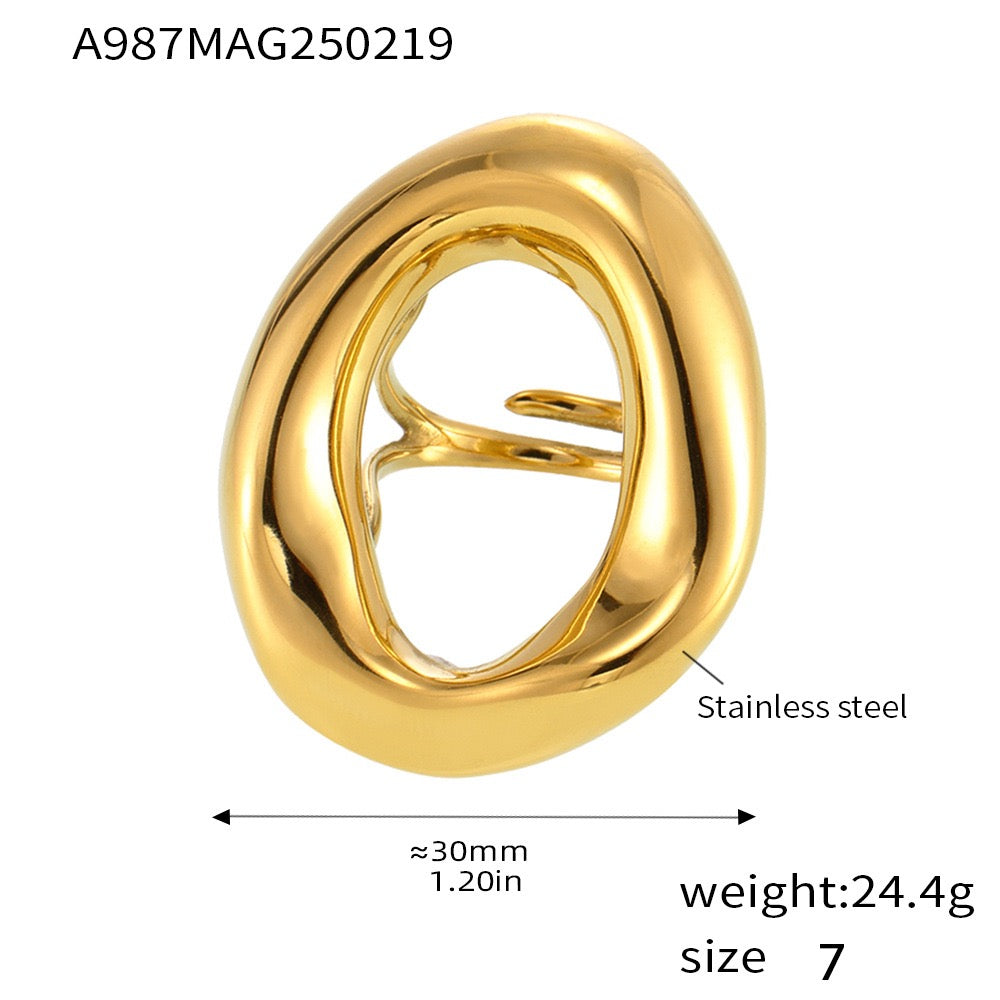 Atlanta Oval rings