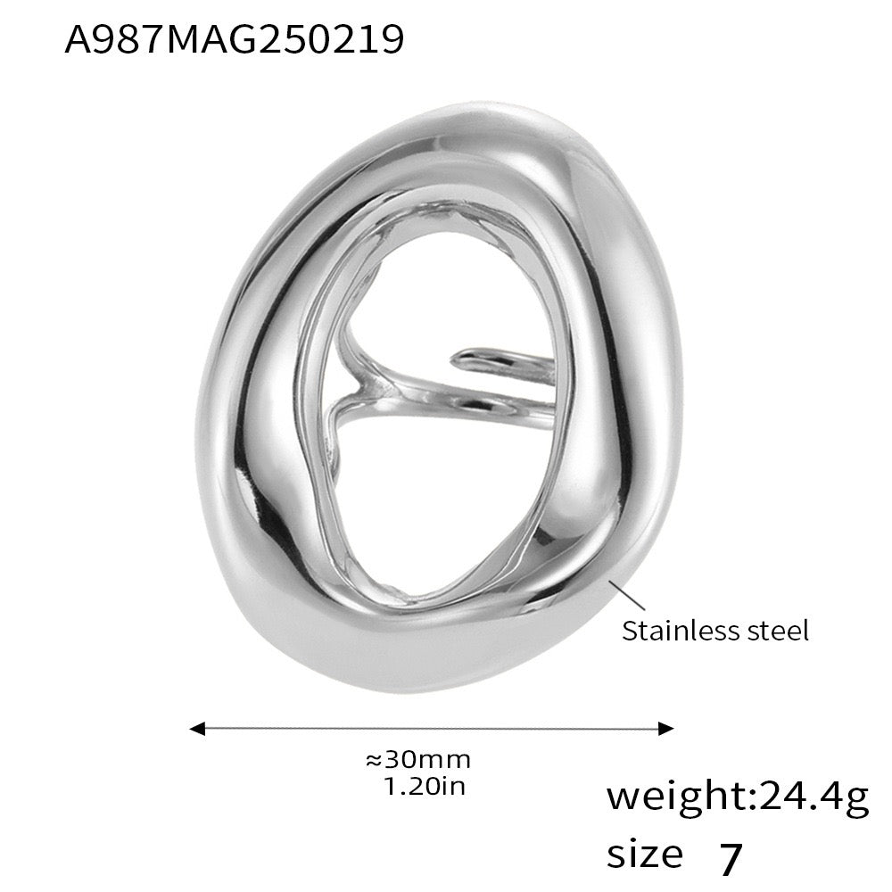 Atlanta Oval rings