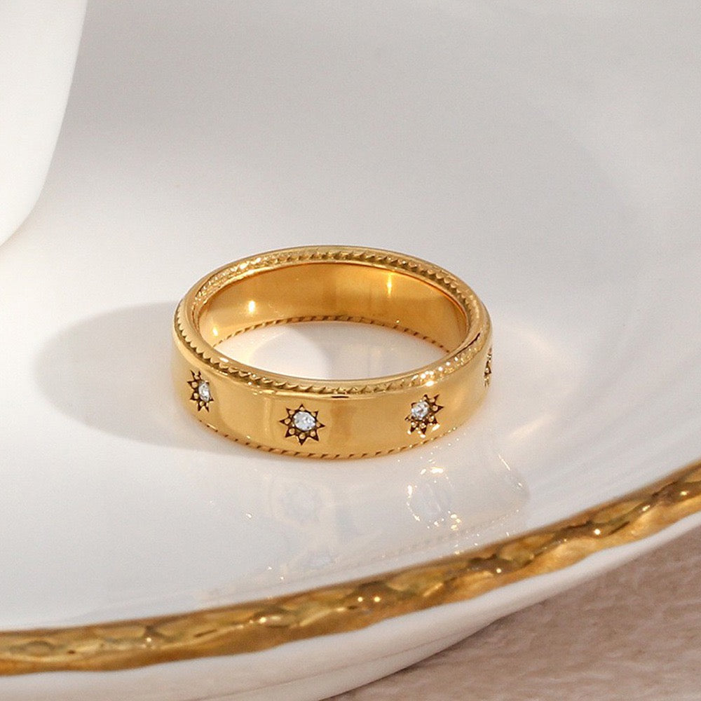 Teresa Octagram star rings