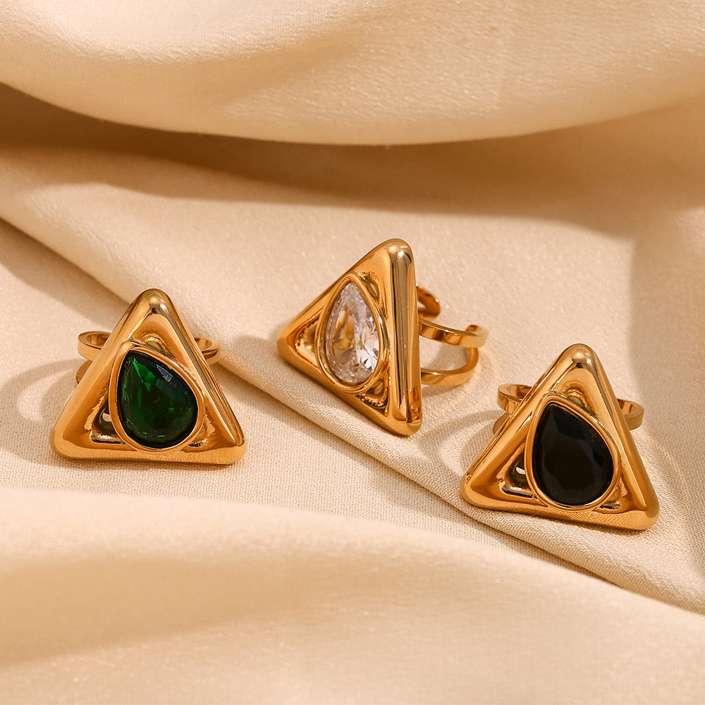 Triangle statement rings