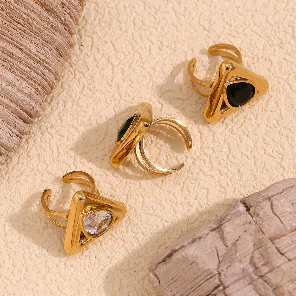 Triangle statement rings