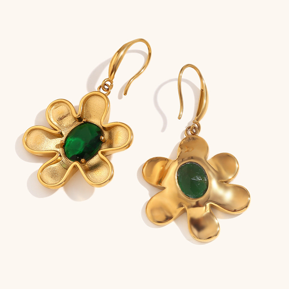 Bondi flower earrings