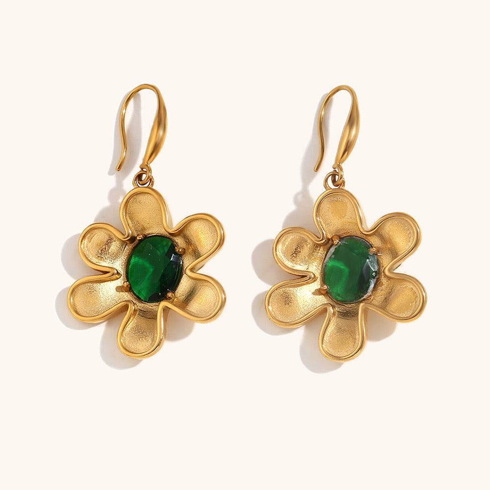 Bondi flower earrings