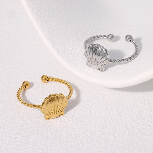 Mini shell rings