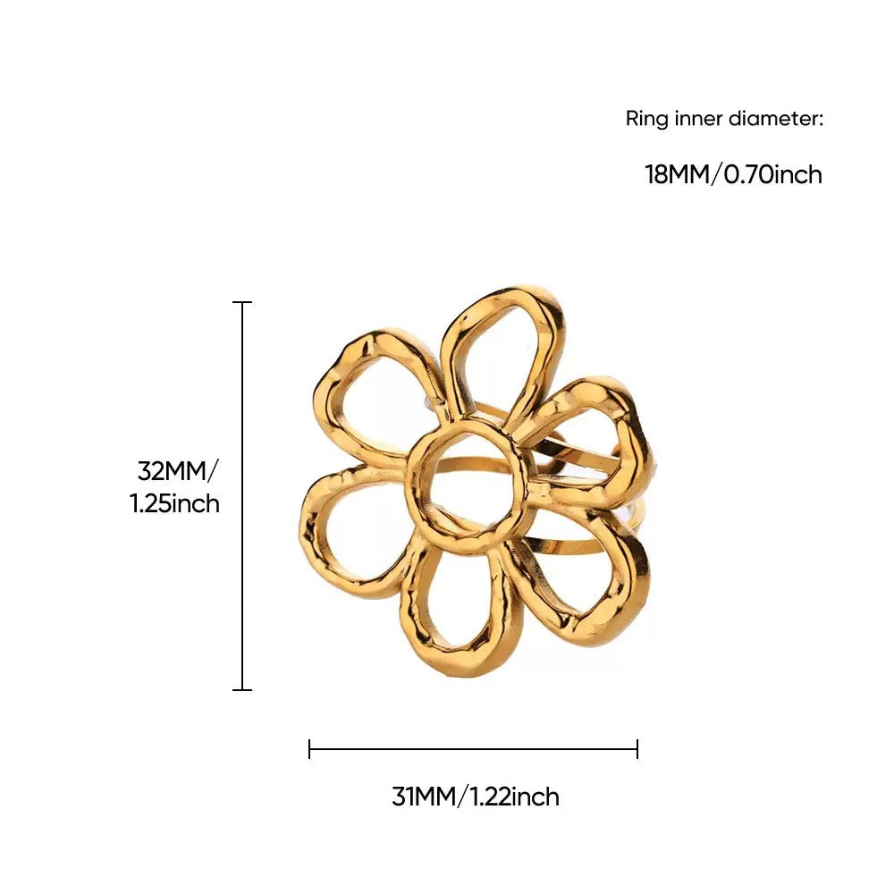 Money flower rings