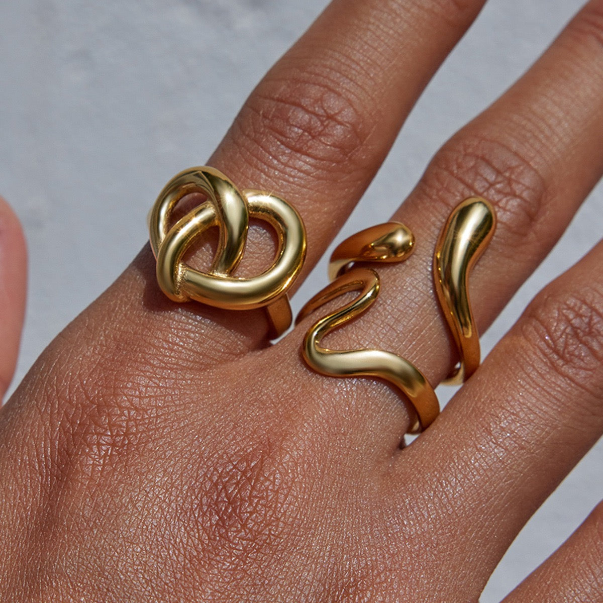 Water drop rings