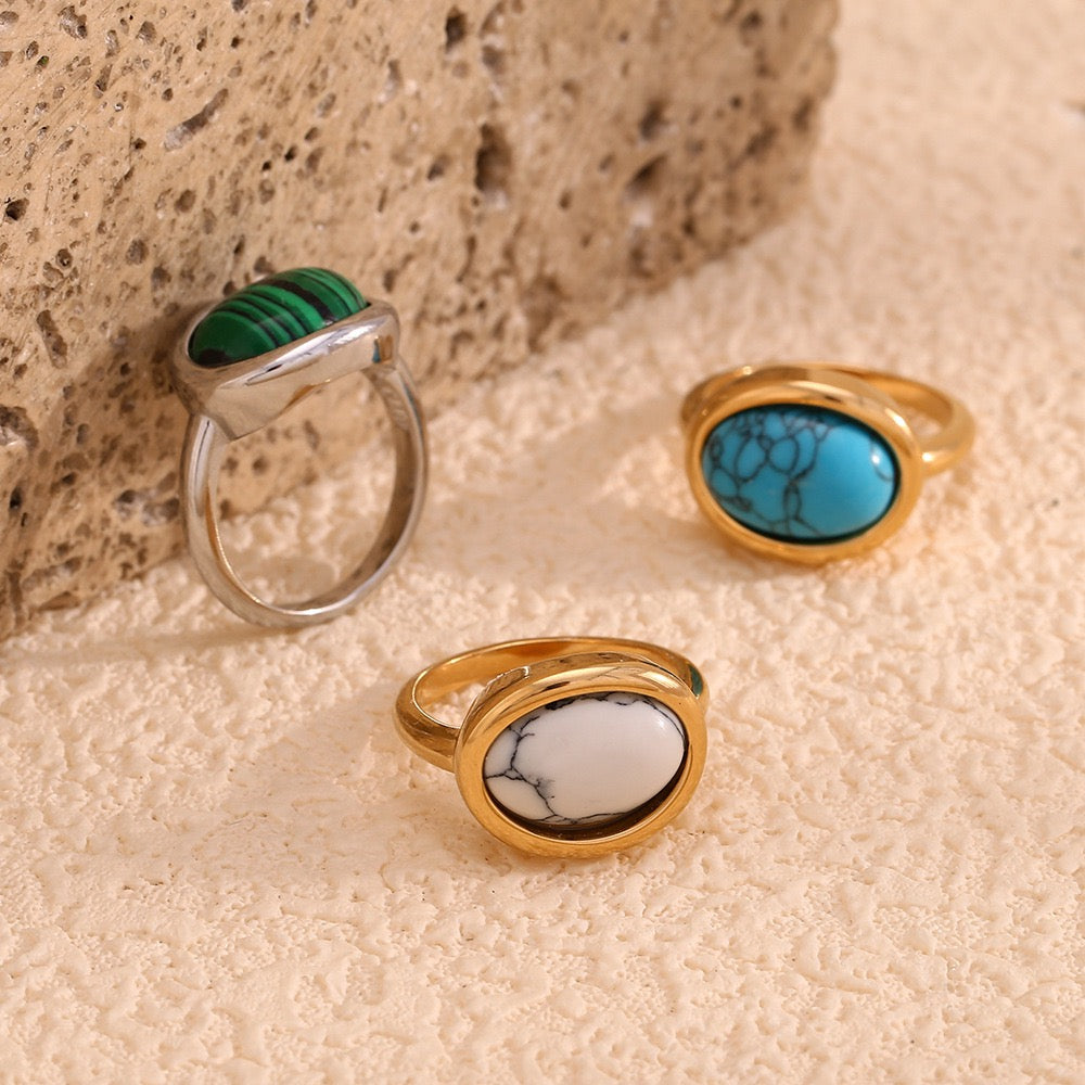 Ascot stone rings