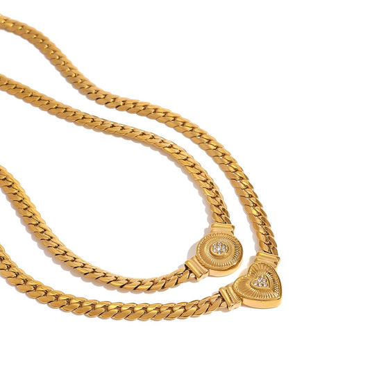 Cuban statement necklace