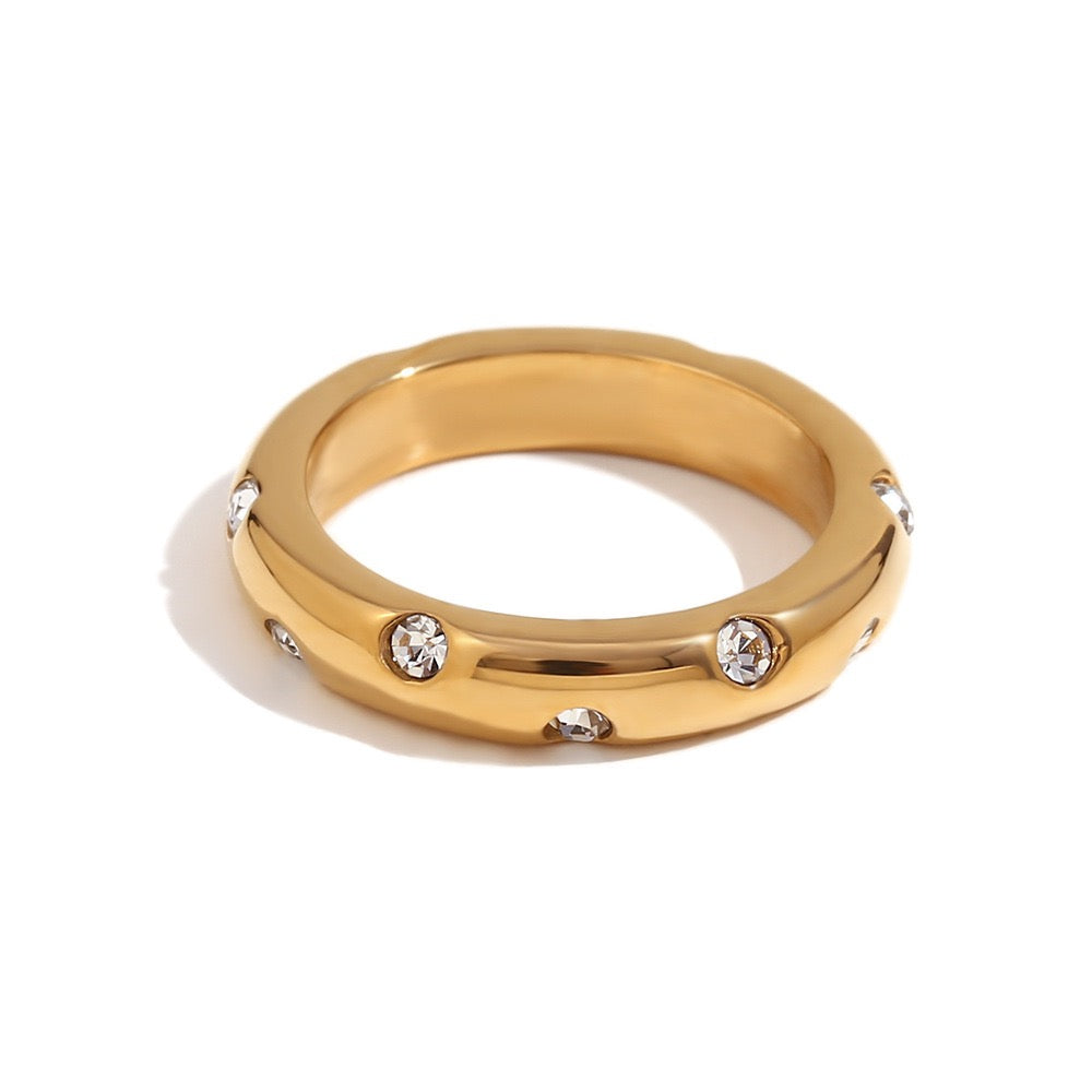 zircon hoop rings