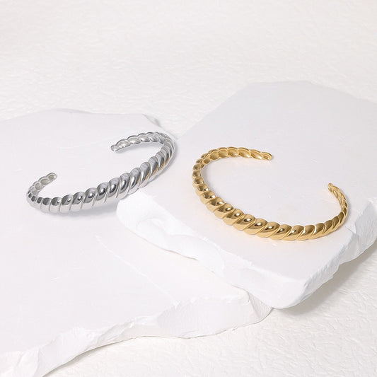 Braid open bangles