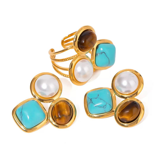 Largo blue stone sets