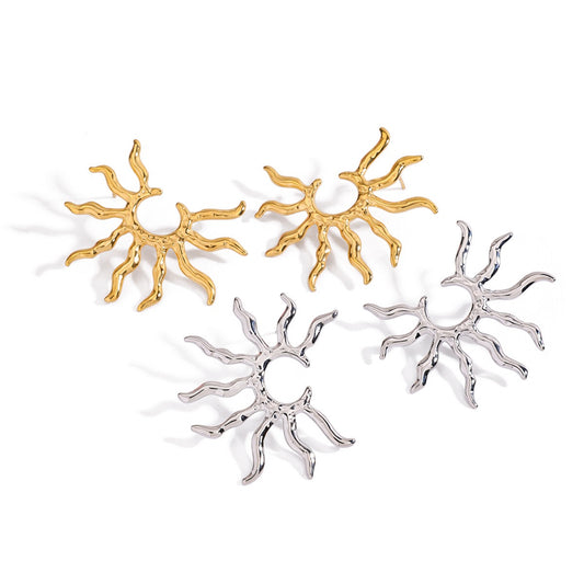 Lucy sun earrings