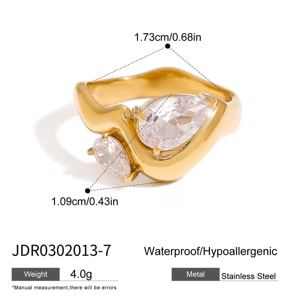 Double rock ring