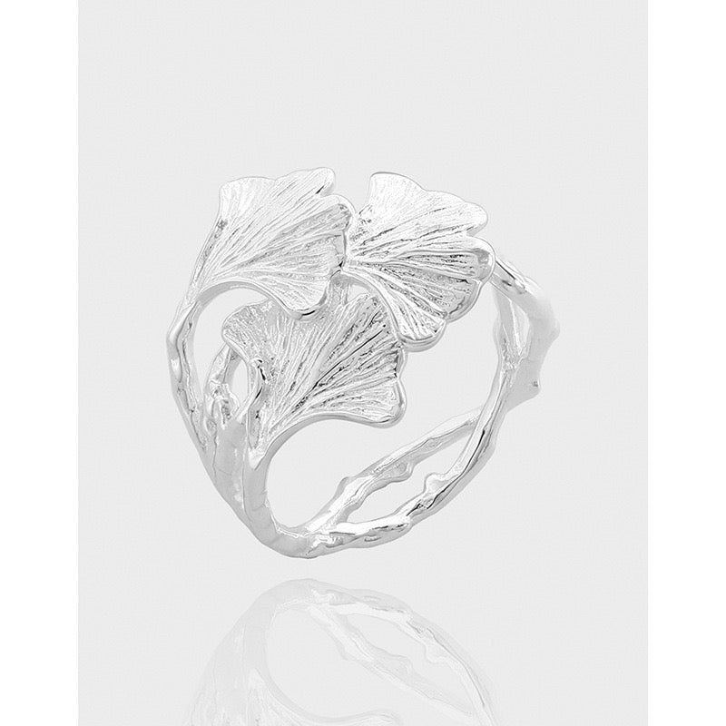 Ginkgo leaf rings