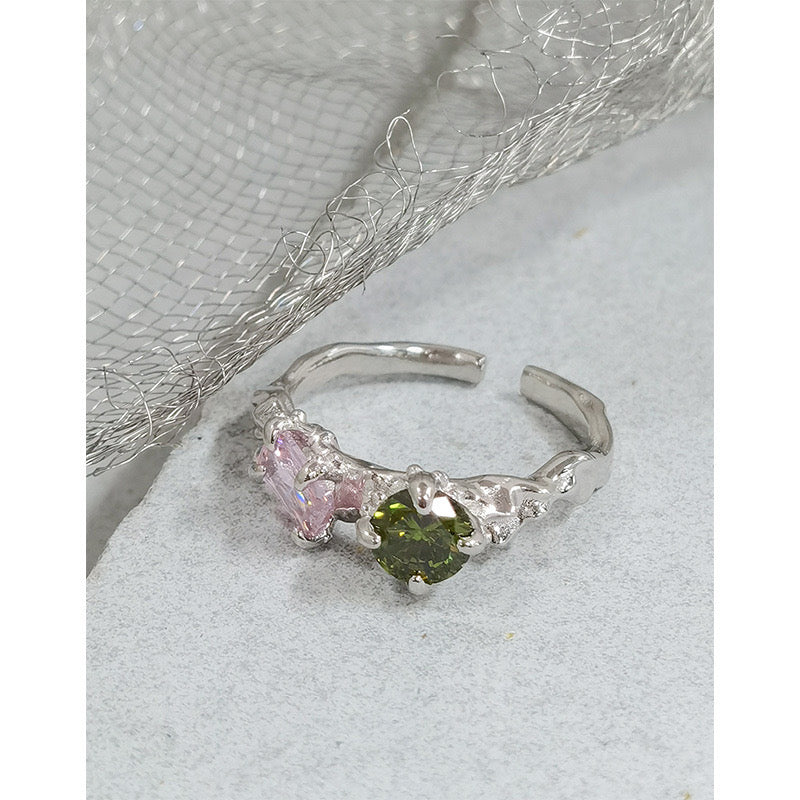 Olive rose ring