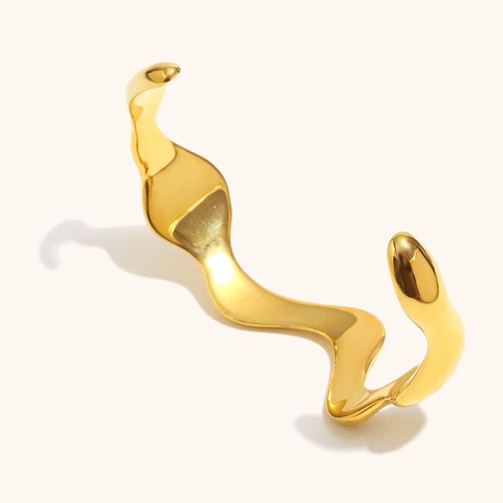 Bondi windy wave bangles