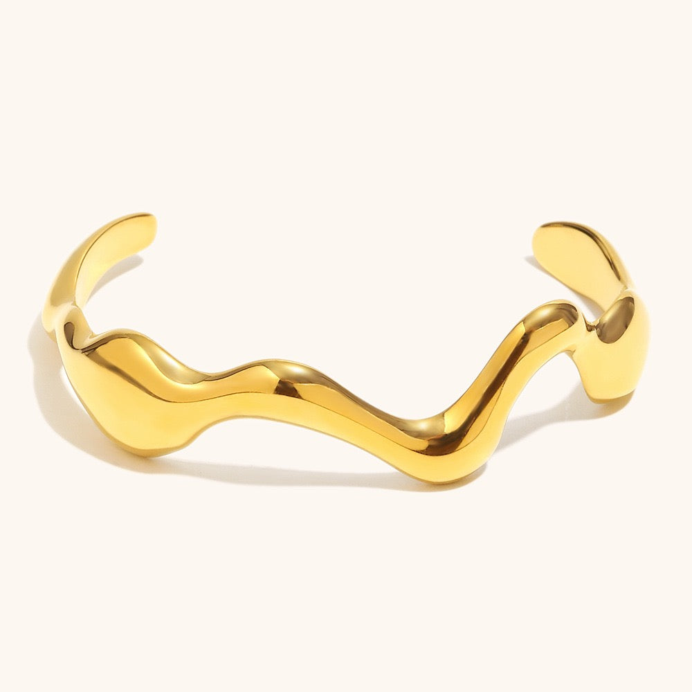 Bondi windy wave bangles