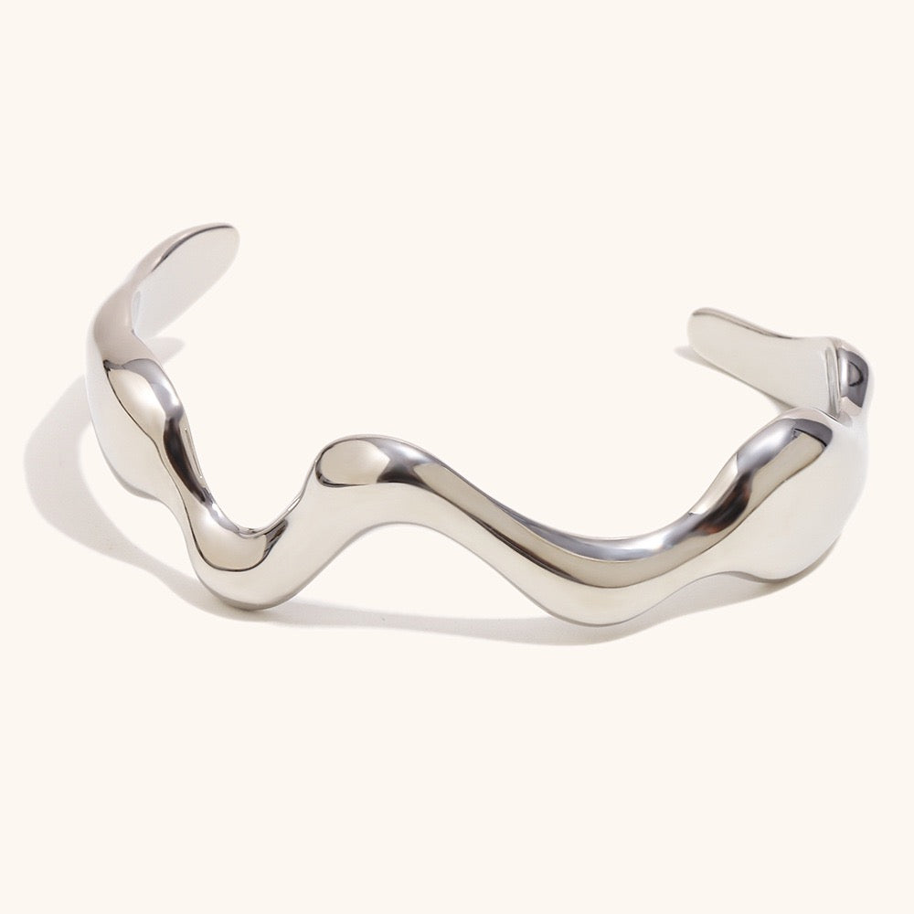 Bondi windy wave bangles