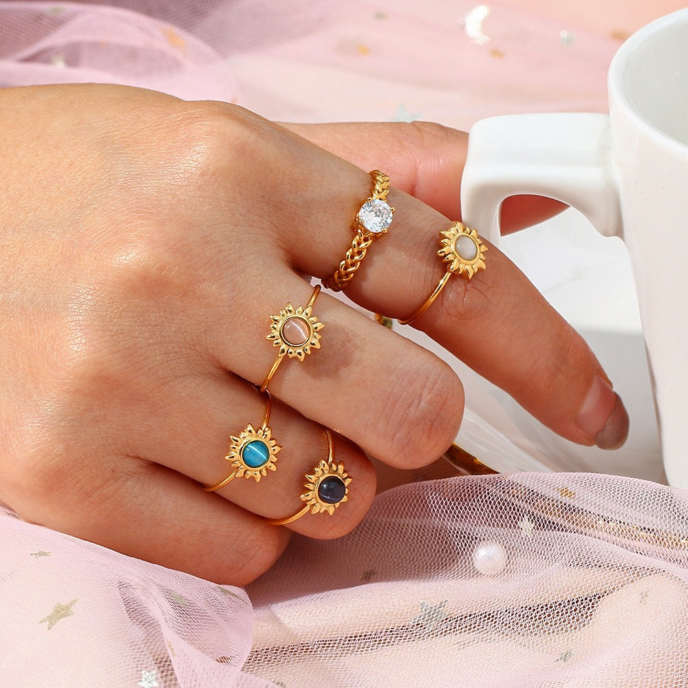 Alaska cateye sun rings