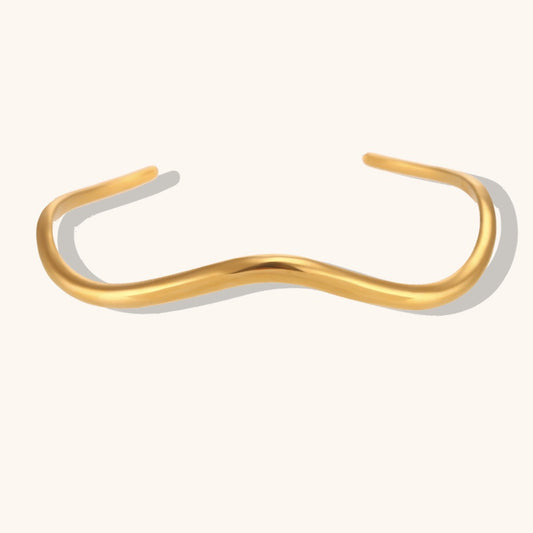 Dainty wave bangles