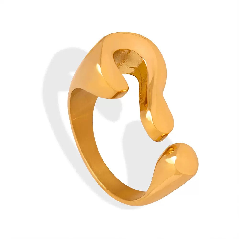 Question mark ring