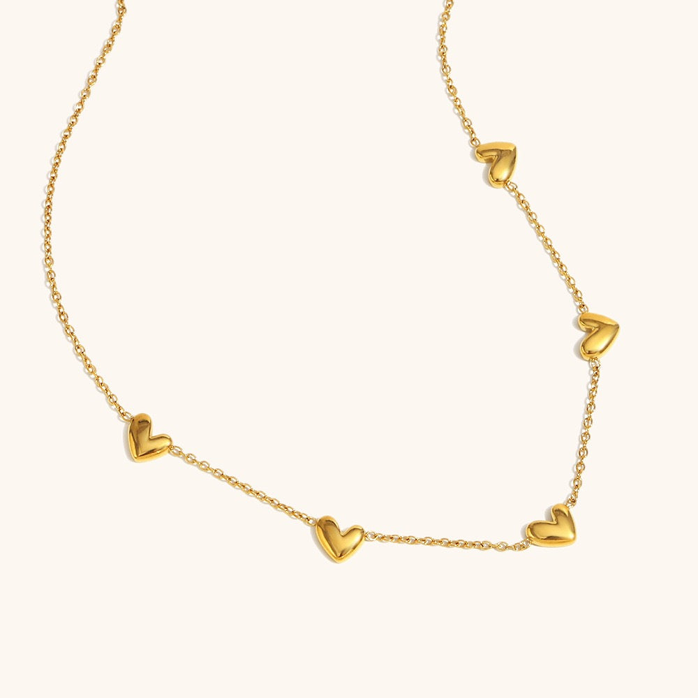 Dainty heart necklace