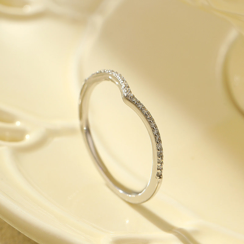 Silver point ring