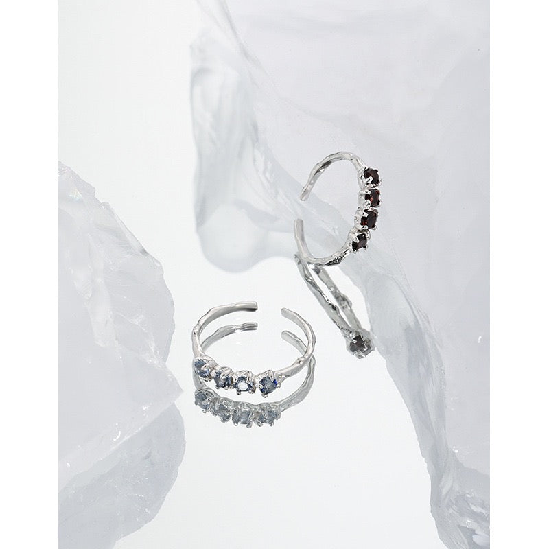 Amelie stone rings
