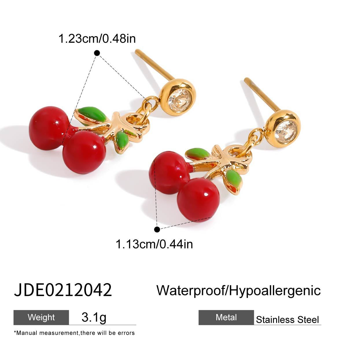 My Bali holiday fruits charm set