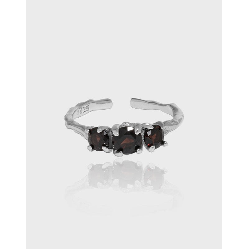 Griffin silver ring